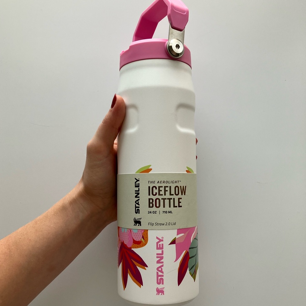 STANLEY The Mother’s Day IceFlow Bottle 24oz “Frost Tropic”